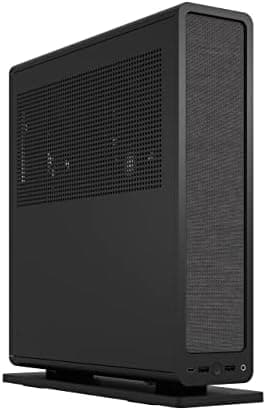 Fractal Design Ridge Black - PCIe 4.0 Riser Card Included - 2X 140mm PWM Aspect Fans Included - Type C USB…