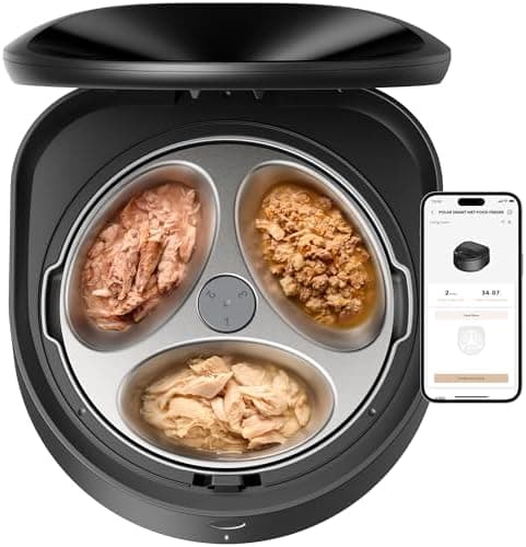 PETLIBRO Automatic Wet Food Cat Feeder 2026 New Version with Semiconductor Cooling, Refrigerated 3 Fresh…
