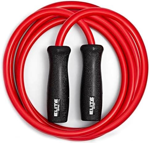 Elite Jumps Muay Thai 2.0 Weighted Jump Rope - Designed for High-Intensity Training, Muay Thai, & MMA Workouts - Heavy 1.3lb PVC…