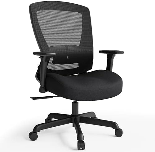 ELABEST Mesh Office Chair,Ergonomic Computer Desk Chair,Sturdy Task Chair- Adjustable Lumbar Support &…